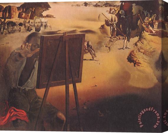 Salvador Dali Impression of Africa 1938 Stretched Canvas Print / Canvas Art