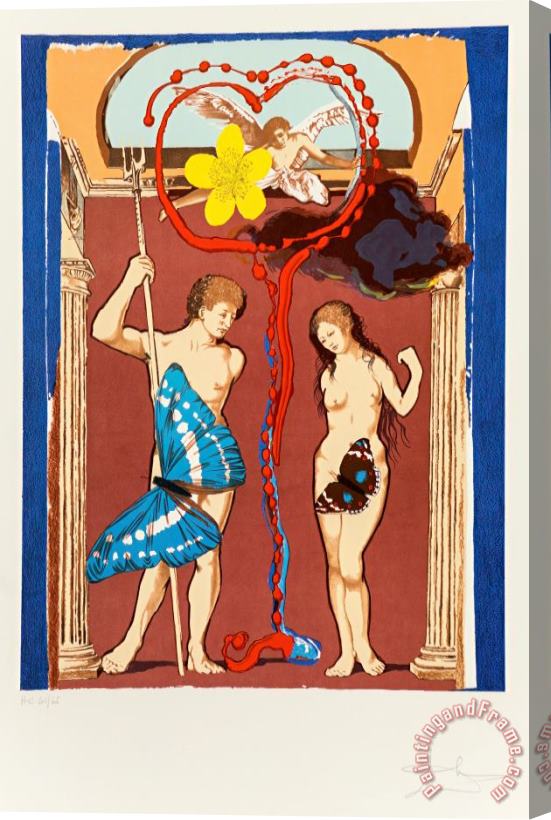 Salvador Dali Le Judgement, From Triumphe De L'amour, 1978 Stretched Canvas Print / Canvas Art