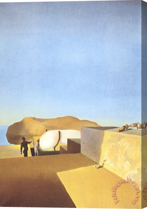 Salvador Dali Persistence of Fair Weather Stretched Canvas Print / Canvas Art