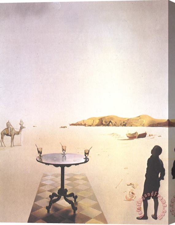 Salvador Dali Sun Table Stretched Canvas Painting / Canvas Art