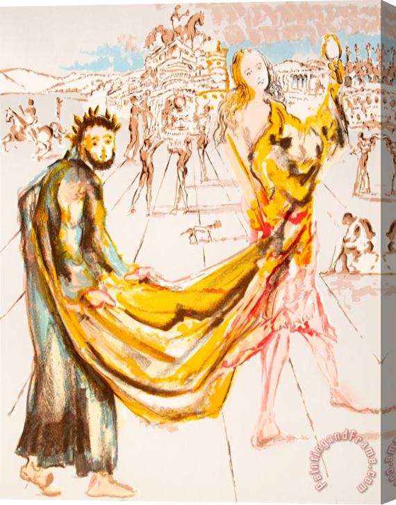 Salvador Dali The Kingdom, 1979 Stretched Canvas Print / Canvas Art