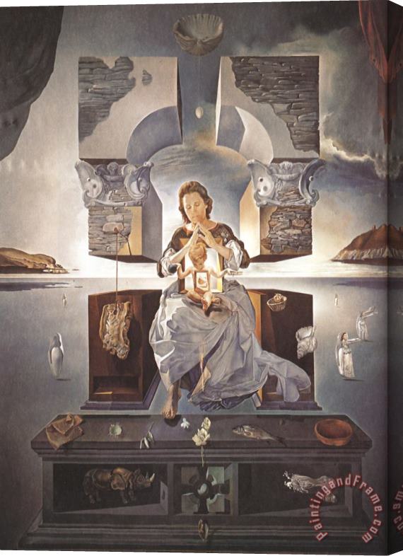 Salvador Dali The Madonna of Port Lligat Stretched Canvas Print / Canvas Art