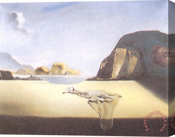 Salvador Dali The Transparent Simulacrum of The Feigned Image Stretched Canvas Painting / Canvas Art