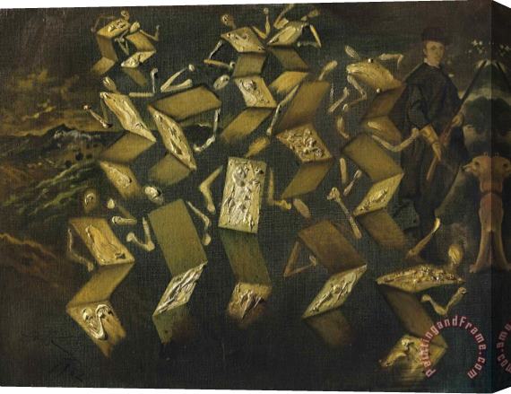 Salvador Dali Twist Dans Le Studio De Velazquez, 1962 Stretched Canvas Painting / Canvas Art
