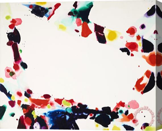 Sam Francis Whitening, 1971 Stretched Canvas Painting / Canvas Art