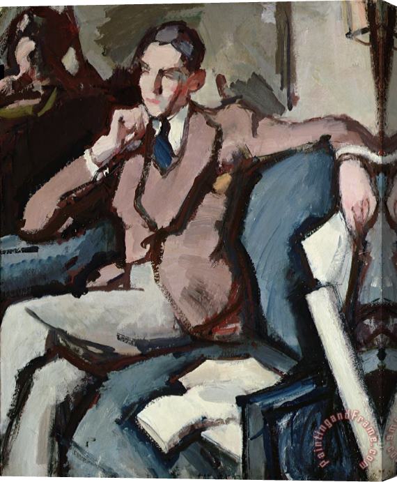 Samuel John Peploe Portrait of Willie Peploe Stretched Canvas Painting / Canvas Art