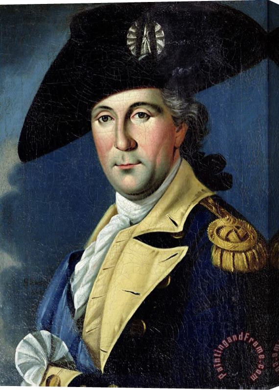 Samuel King George Washington Stretched Canvas Painting / Canvas Art