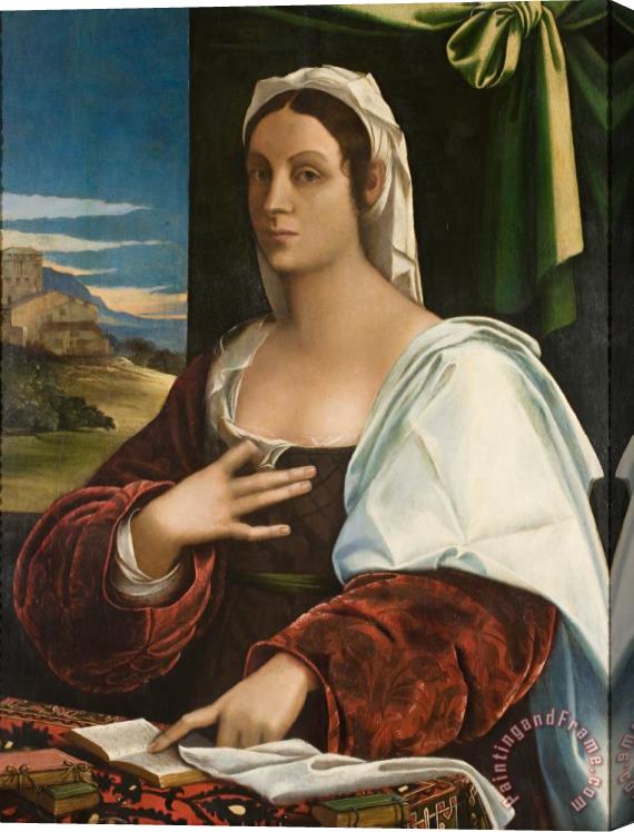 Sebastiano del Piombo Vittoria Colonna Stretched Canvas Painting / Canvas Art