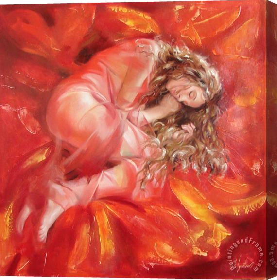 Sergey Ignatenko The flower paradise Stretched Canvas Print / Canvas Art