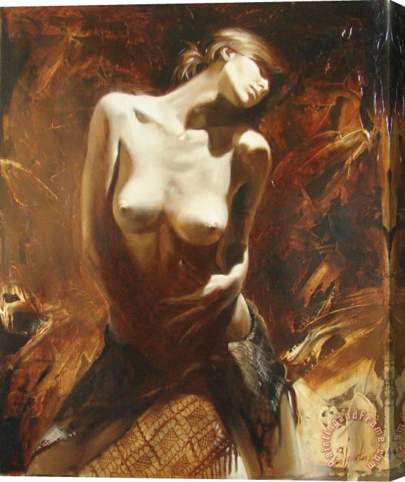 Sergey Ignatenko The incinerating passion Stretched Canvas Print / Canvas Art