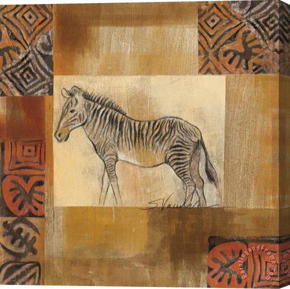 Silvia Vassileva African Animal II Stretched Canvas Print / Canvas Art