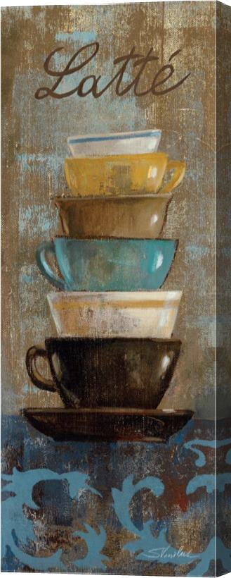 Silvia Vassileva Antique Coffee Cups II Stretched Canvas Painting / Canvas Art