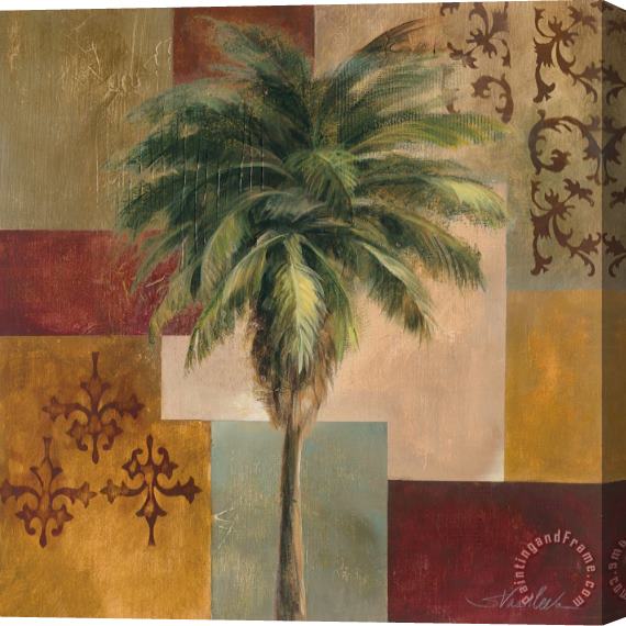Silvia Vassileva Charleston Palm II Stretched Canvas Print / Canvas Art