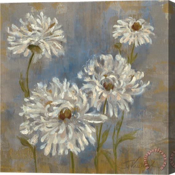 Silvia Vassileva Flowers in Morning Dew II Stretched Canvas Painting / Canvas Art