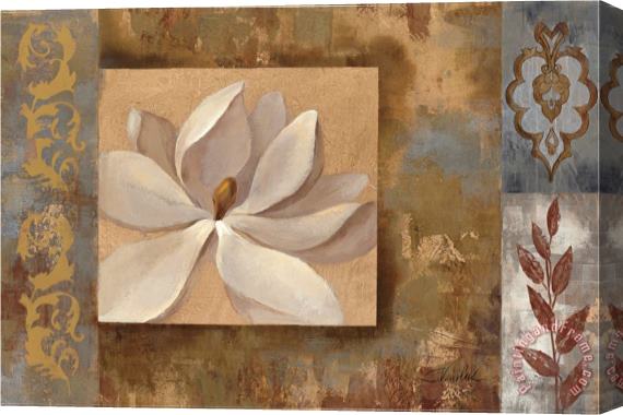 Silvia Vassileva Sunset Flower I Stretched Canvas Print / Canvas Art