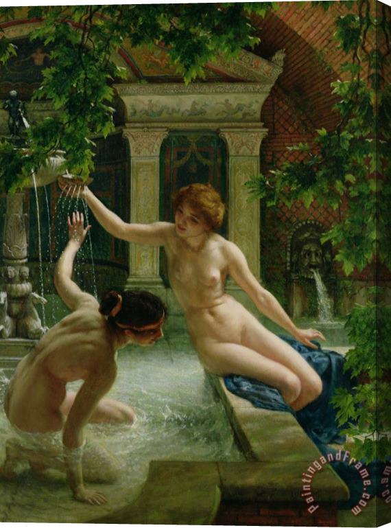 Sir Edward John Poynter Water Babies Stretched Canvas Painting / Canvas Art
