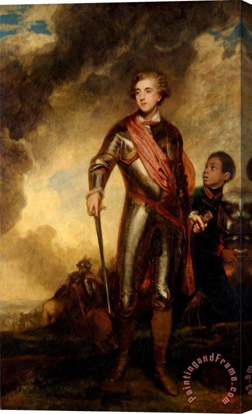 Sir Joshua Reynolds Charles Stanhope, 3rd Earl of Harrington Stretched Canvas Print / Canvas Art