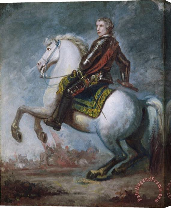 Sir Joshua Reynolds Sir Jeffrey Amherst Stretched Canvas Painting / Canvas Art