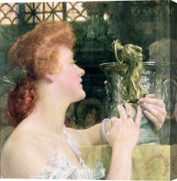 Sir Lawrence Alma-Tadema The Golden Hour Stretched Canvas Painting / Canvas Art