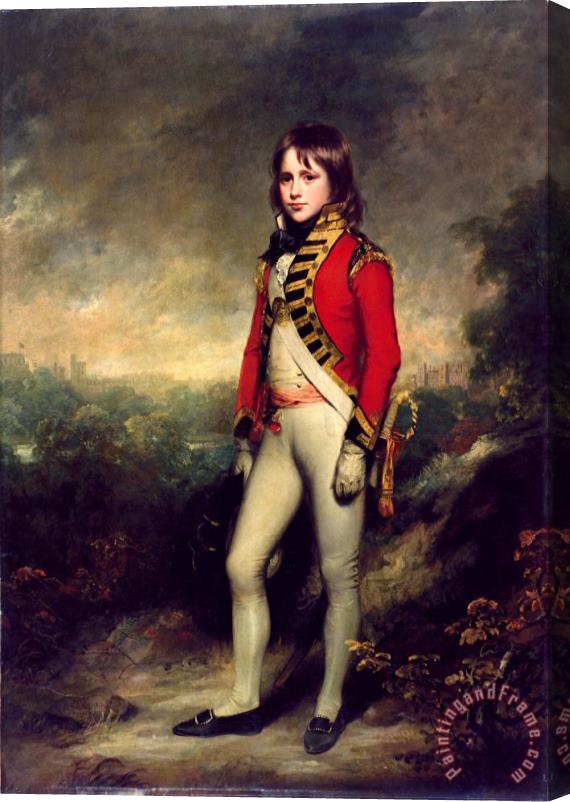 Sir William Beechey Master James Hatch As Marshall's Attendant at The Montem Eton, 1796 Stretched Canvas Print / Canvas Art