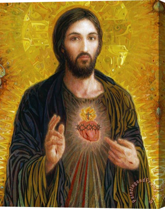 Smith Catholic Art Sacred Heart of Jesus Stretched Canvas Painting / Canvas Art