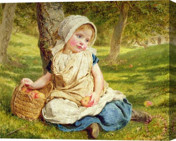 Sophie Anderson Windfalls Stretched Canvas Print / Canvas Art