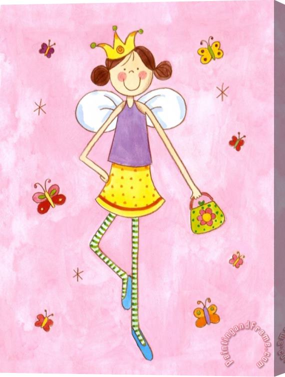 Sophie Harding Fashion Fairies III Stretched Canvas Painting / Canvas Art