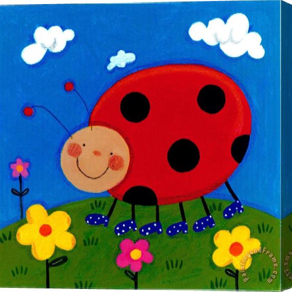 Sophie Harding Mini Bugs Iv Stretched Canvas Print / Canvas Art