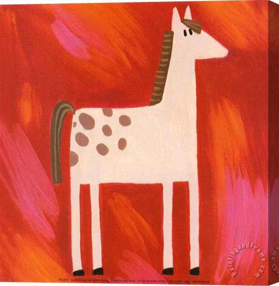 Sophie Harding Quirky Animals I Stretched Canvas Painting / Canvas Art