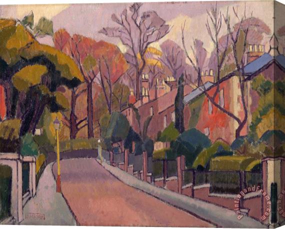 Spencer Frederick Gore Cambrian Road, Richmond Stretched Canvas Print / Canvas Art