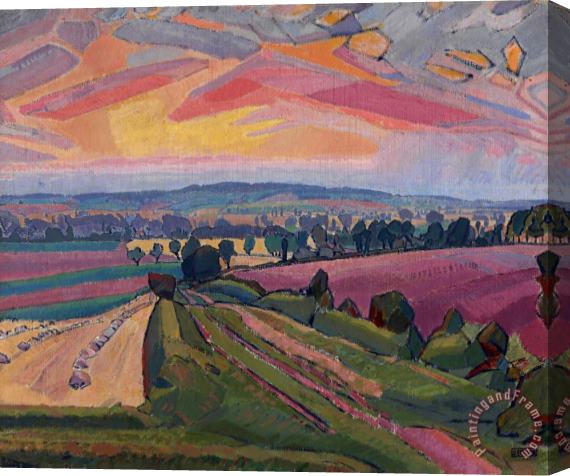 Spencer Gore The Icknield Way Stretched Canvas Painting / Canvas Art