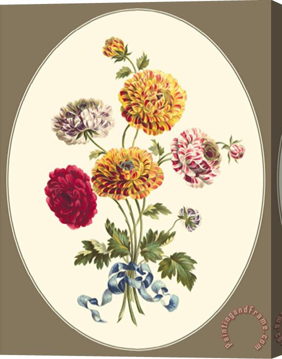 Sydenham Teast Edwards Antique Bouquet III Stretched Canvas Print / Canvas Art