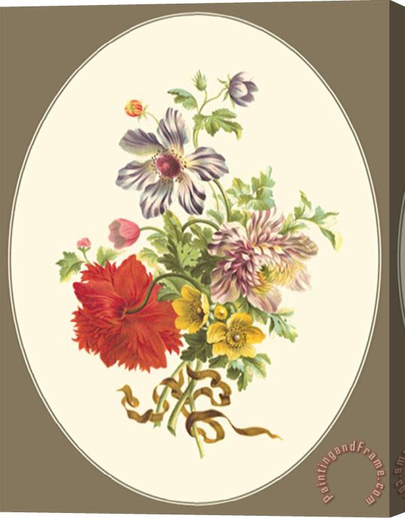 Sydenham Teast Edwards Antique Bouquet Iv Stretched Canvas Print / Canvas Art