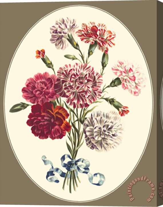 Sydenham Teast Edwards Antique Bouquet Vi Stretched Canvas Print / Canvas Art
