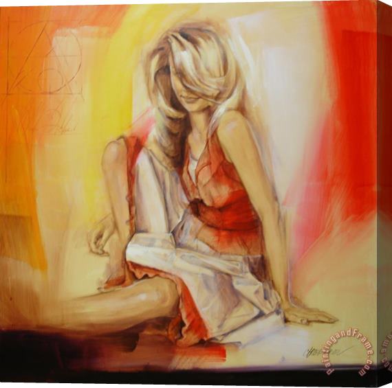 Talantbek Chekirov Summer Sun Stretched Canvas Print / Canvas Art