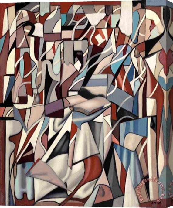 tamara de lempicka La Liseuse III, 1956 Stretched Canvas Print / Canvas Art