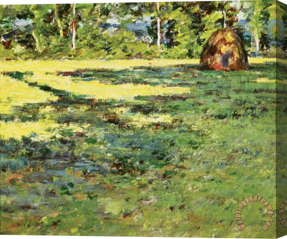 Theodore Robinson Afternoon Shadows Stretched Canvas Painting / Canvas Art