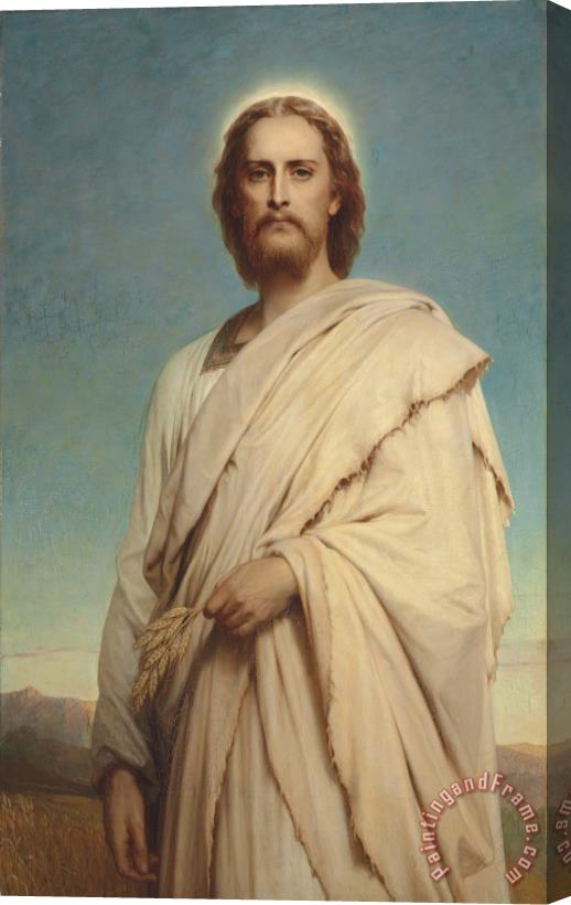 Thomas Francis Dicksee Christ of The Cornfield Stretched Canvas Painting / Canvas Art