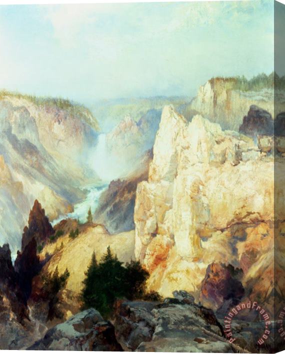 Thomas Moran Grand Canyon of the Yellowstone Park Stretched Canvas Print / Canvas Art