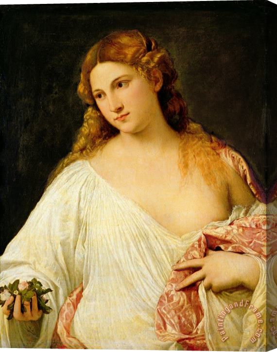 Titian Flora Stretched Canvas Print / Canvas Art