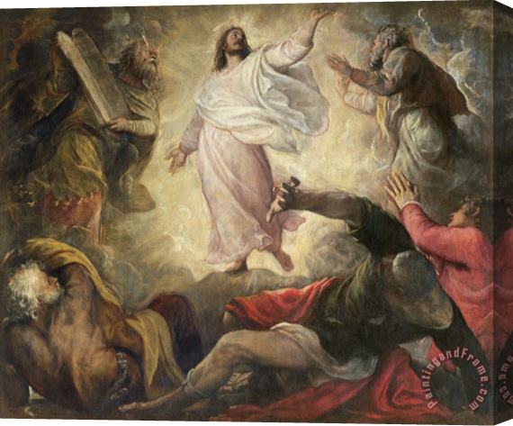 Titian The Transfiguration Of Christ Stretched Canvas Print / Canvas Art