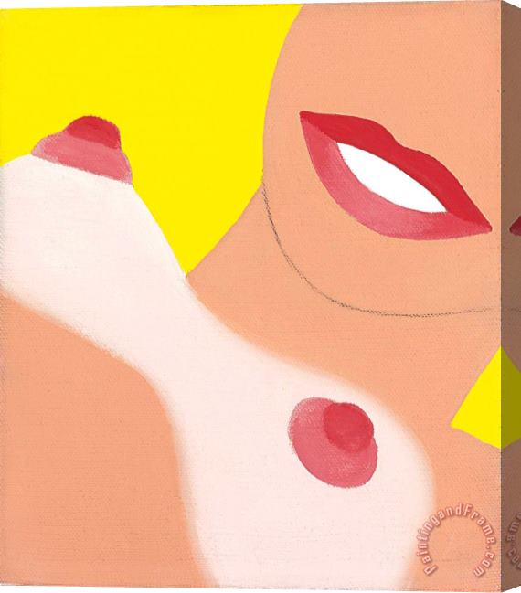 Tom Wesselmann Little Great American Nude #29, 1965 Stretched Canvas Painting / Canvas Art