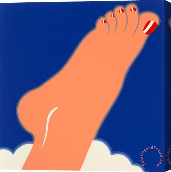 Tom Wesselmann Seascape (foot), From Edition 68, 1968 Stretched Canvas Painting / Canvas Art