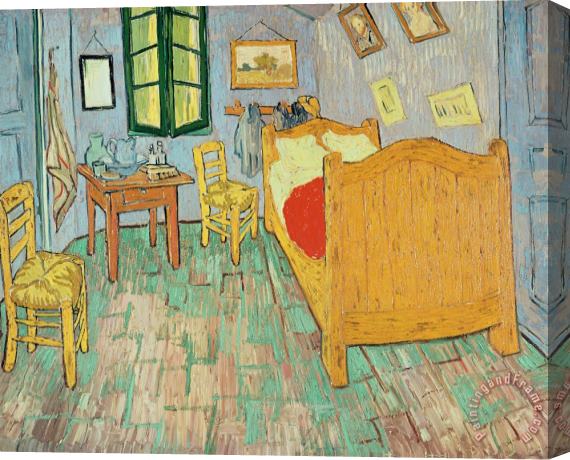 Vincent van Gogh Van Goghs Bedroom At Arles Stretched Canvas Print / Canvas Art