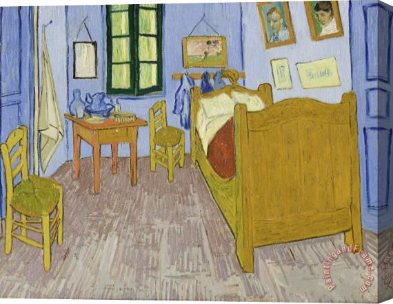Vincent van Gogh Van Goghs Bedroom In Arles Stretched Canvas Print / Canvas Art