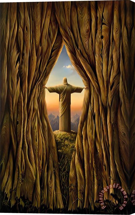 Vladimir Kush Above The World Stretched Canvas Painting / Canvas Art