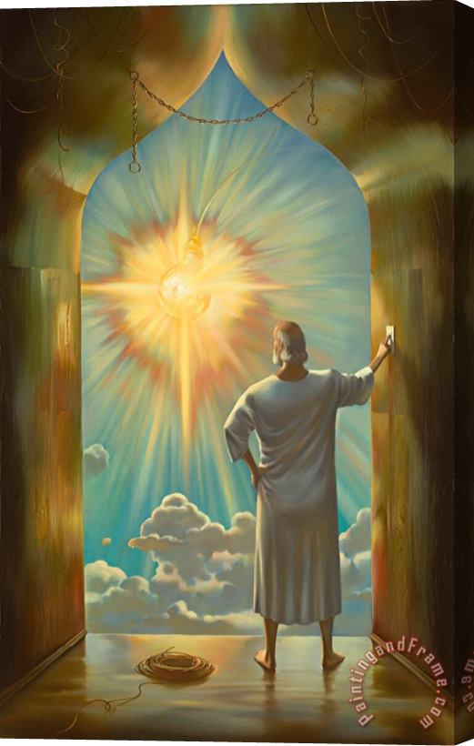 Vladimir Kush Let It Be The Light Stretched Canvas Painting / Canvas Art