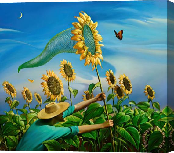 Vladimir Kush One Day in The Life Stretched Canvas Print / Canvas Art