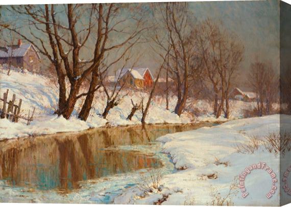 Walter Launt Palmer Winter Morning Stretched Canvas Painting / Canvas Art