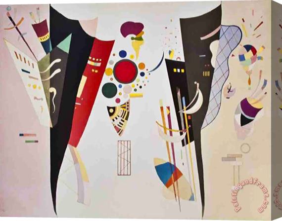 Wassily Kandinsky Accord Reciproque Stretched Canvas Print / Canvas Art